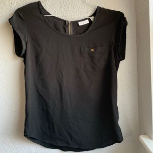 New York & Company Black Blouse